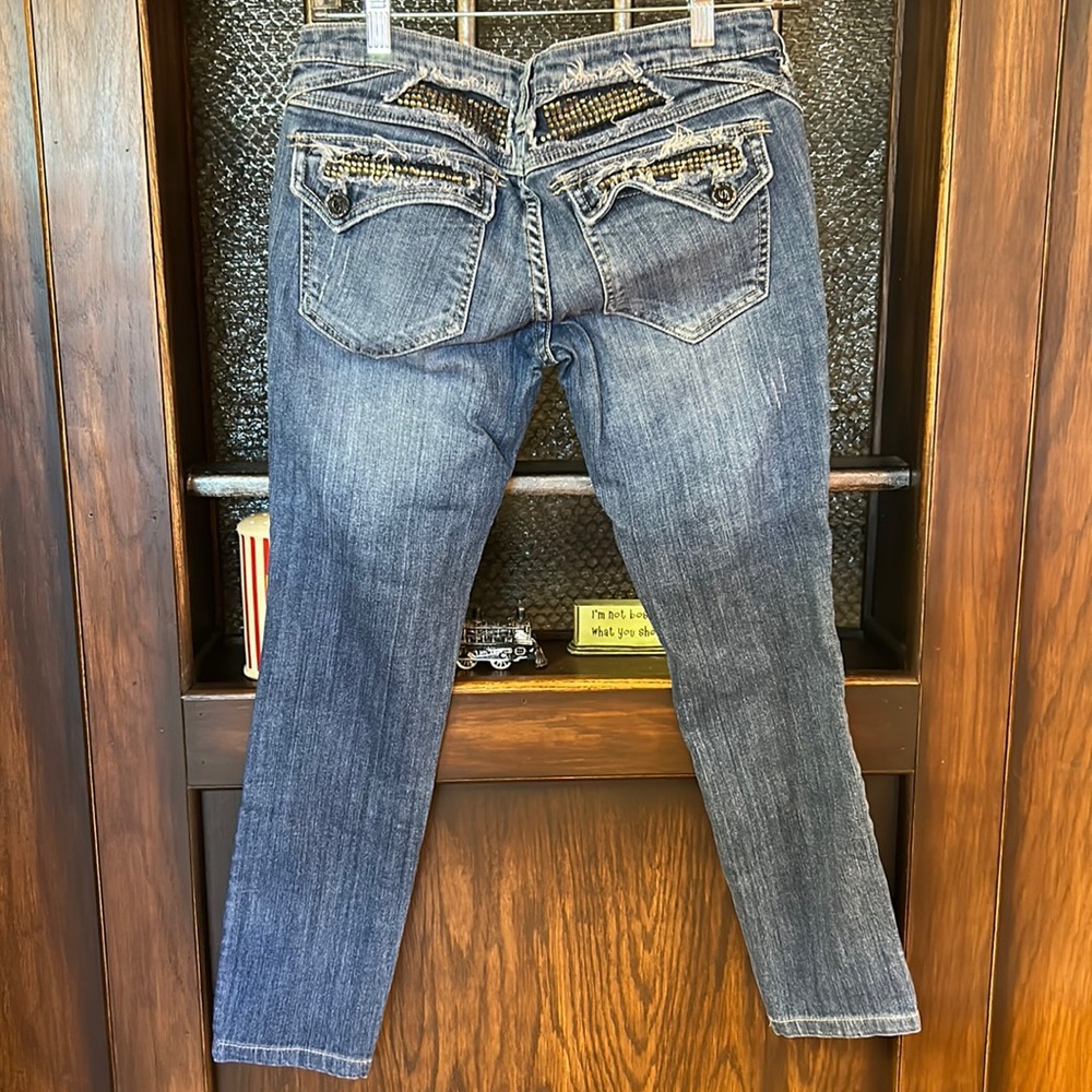 Womens Bebe denim capri